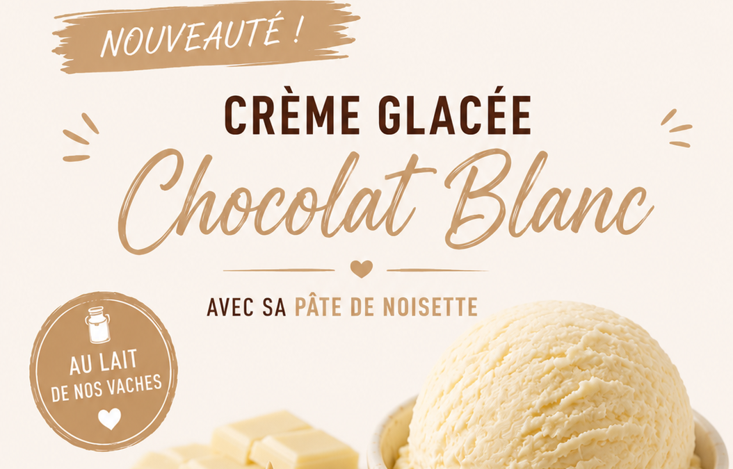 Nouvelle Crème glacée !