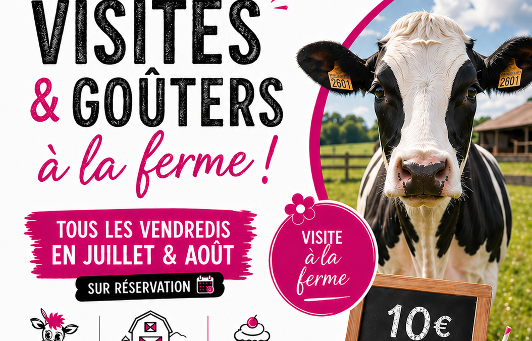 Venez visiter notre Ferme cet été !